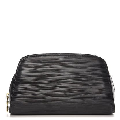 Louis Vuitton Epi Dauphine 17 Cosmetic Pouch Black 1 of 8