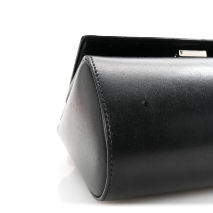 Givenchy Calfskin Mini Pandora Box Logo Strap Crossbody Bag Black 9 of 10