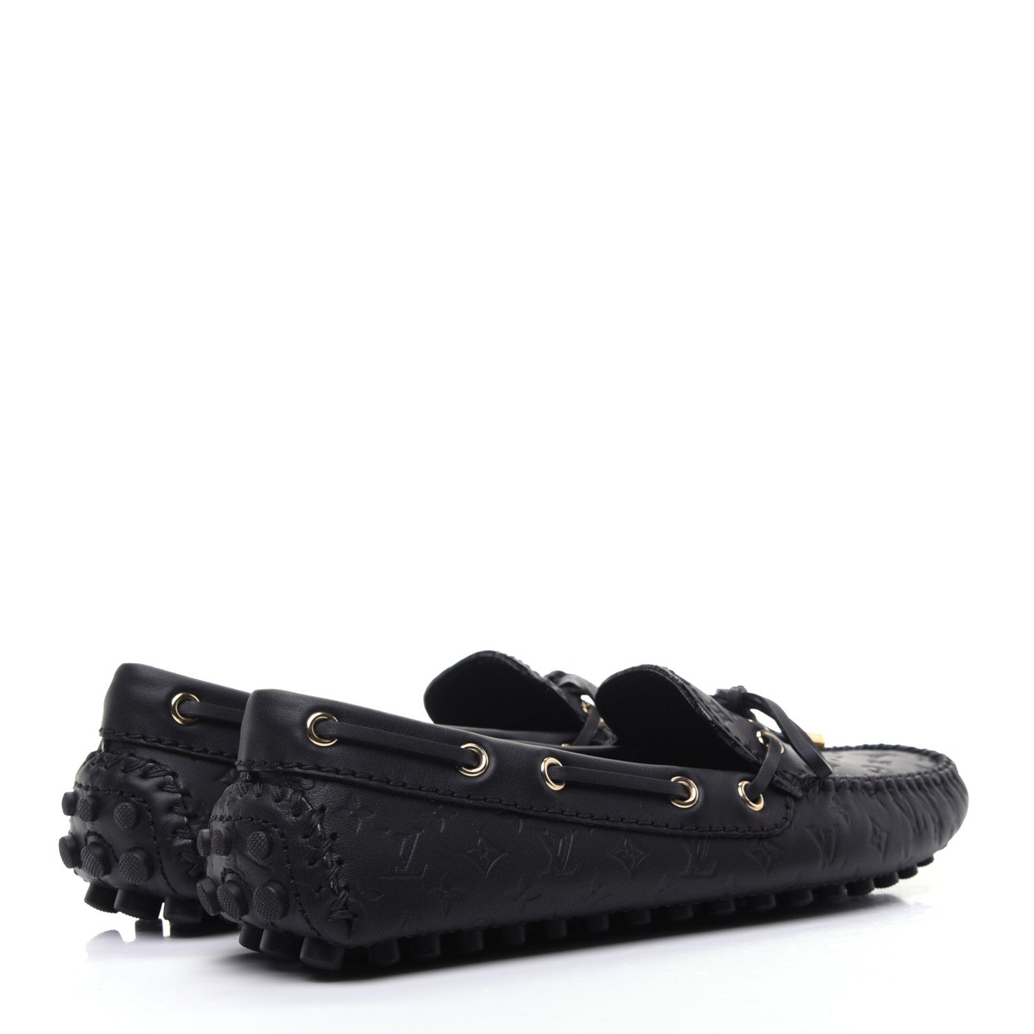 Louis Vuitton Empreinte Gloria Loafers 34 Black 3 of 10