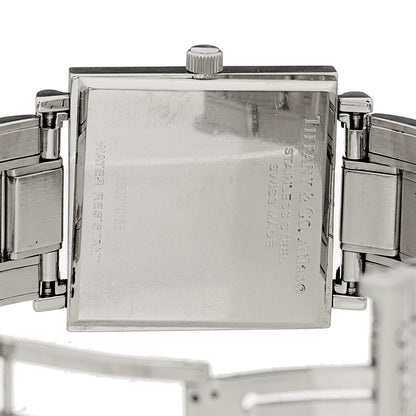 Tiffany Stainless Steel 28mm Atlas Square Quartz Watch Grey 4 of 5