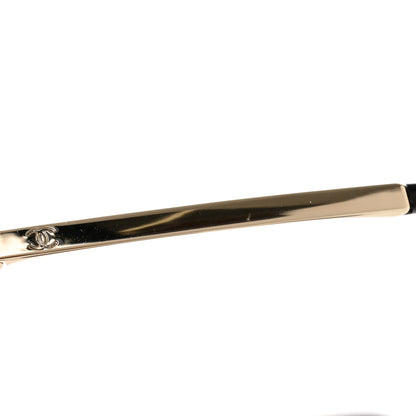 Chanel Metal Shield Runway Sunglasses 71213 Gold 8 of 8