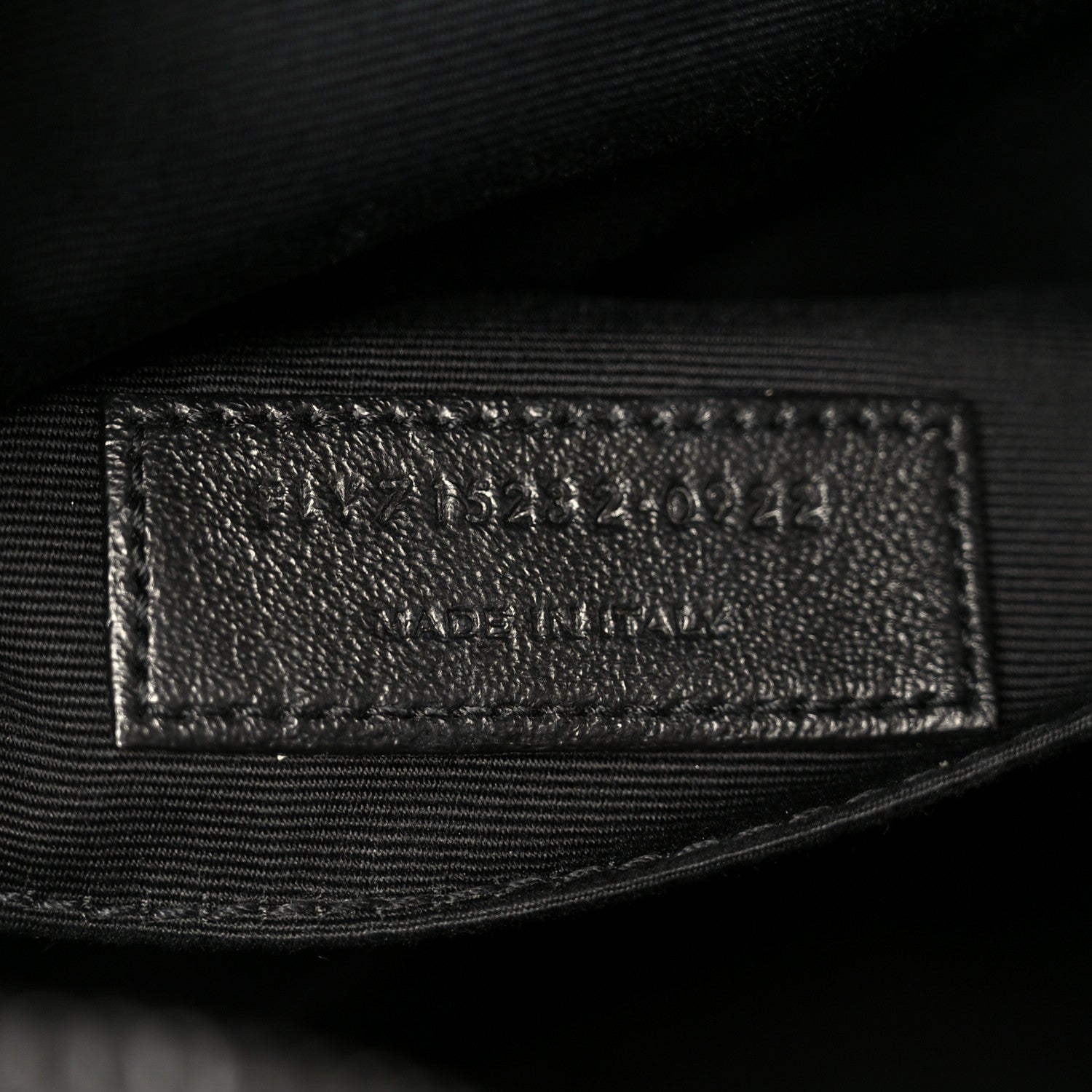 Saint Laurent Calfskin Matelasse Monogram Monochrome Lou Camera Bag Black 7 of 11