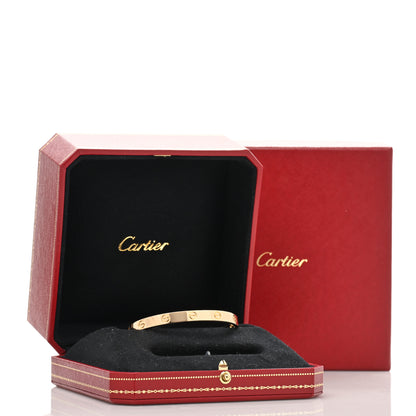 Cartier 18K Yellow Gold LOVE Bracelet 17 4 of 4
