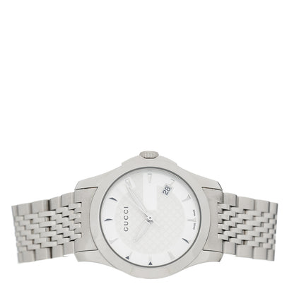 Gucci Stainless Steel 27mm G-Timeless Quartz Watch 2 of 5