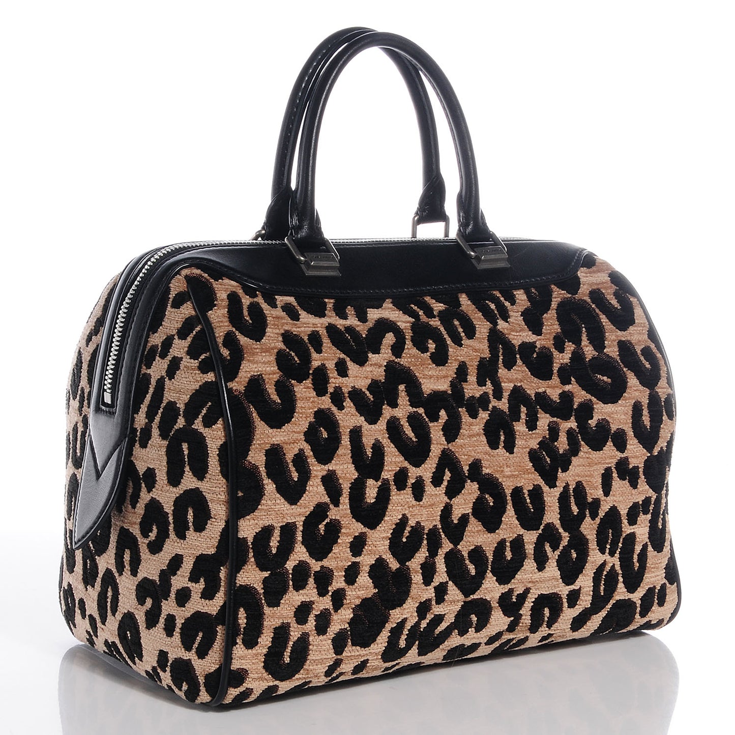 Jacquard Velvet Leopard Print Stephen Sprouse Speedy