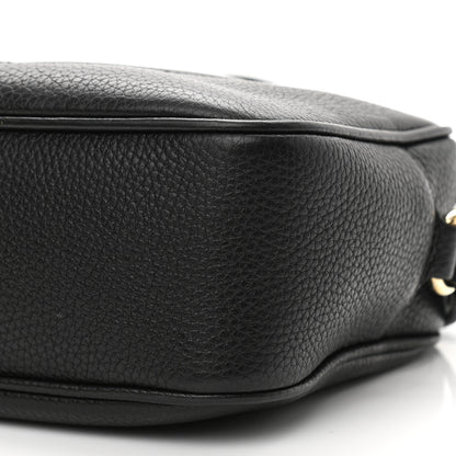 Gucci Pebbled Calfskin Small Soho Disco Bag Black 10 of 14