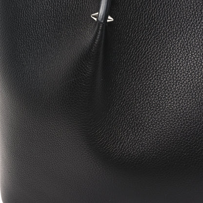 Christian Louboutin Calfskin Spiked Large Cabarock Shopper Tote Black 10 of 10