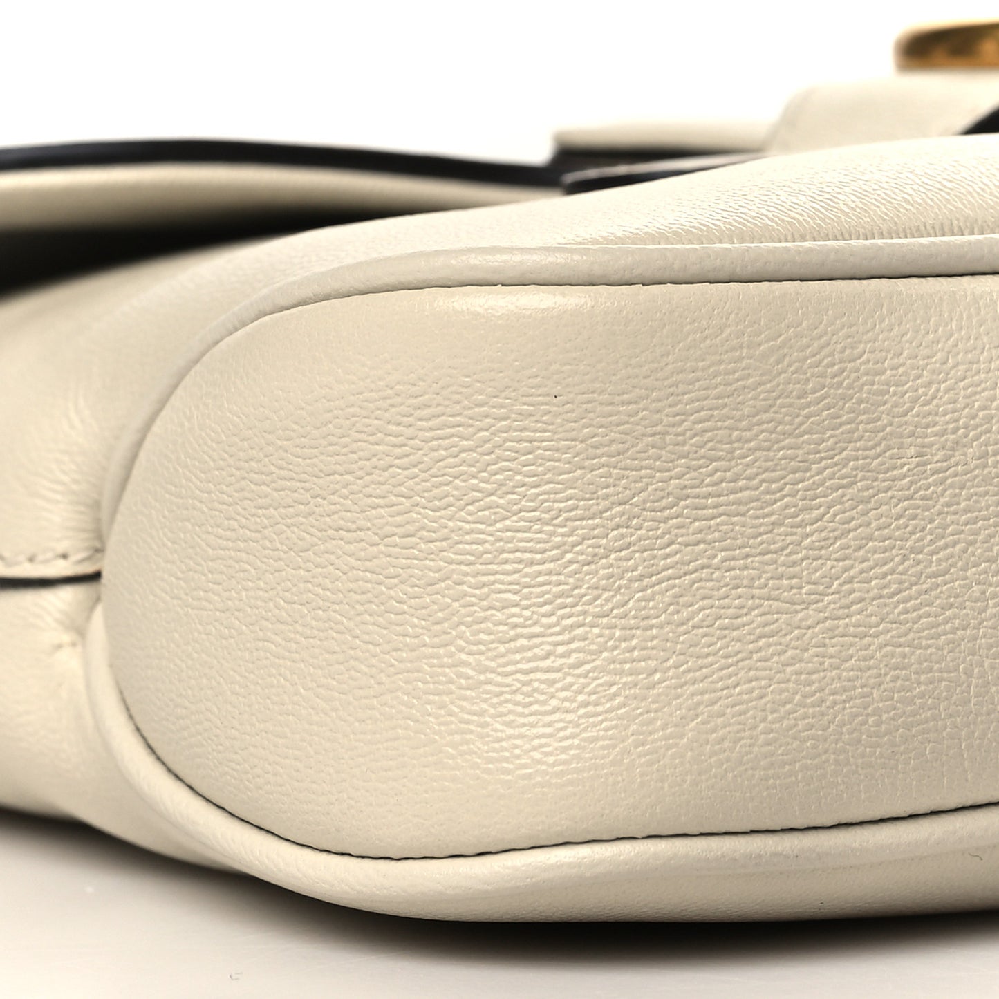 New Sakai Calfskin Lux Small Dahlia Messenger Shoulder Bag Mystic White