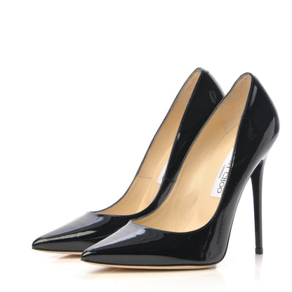 Jimmy Choo Patent Anouk Pumps 39 Black 3 of 11
