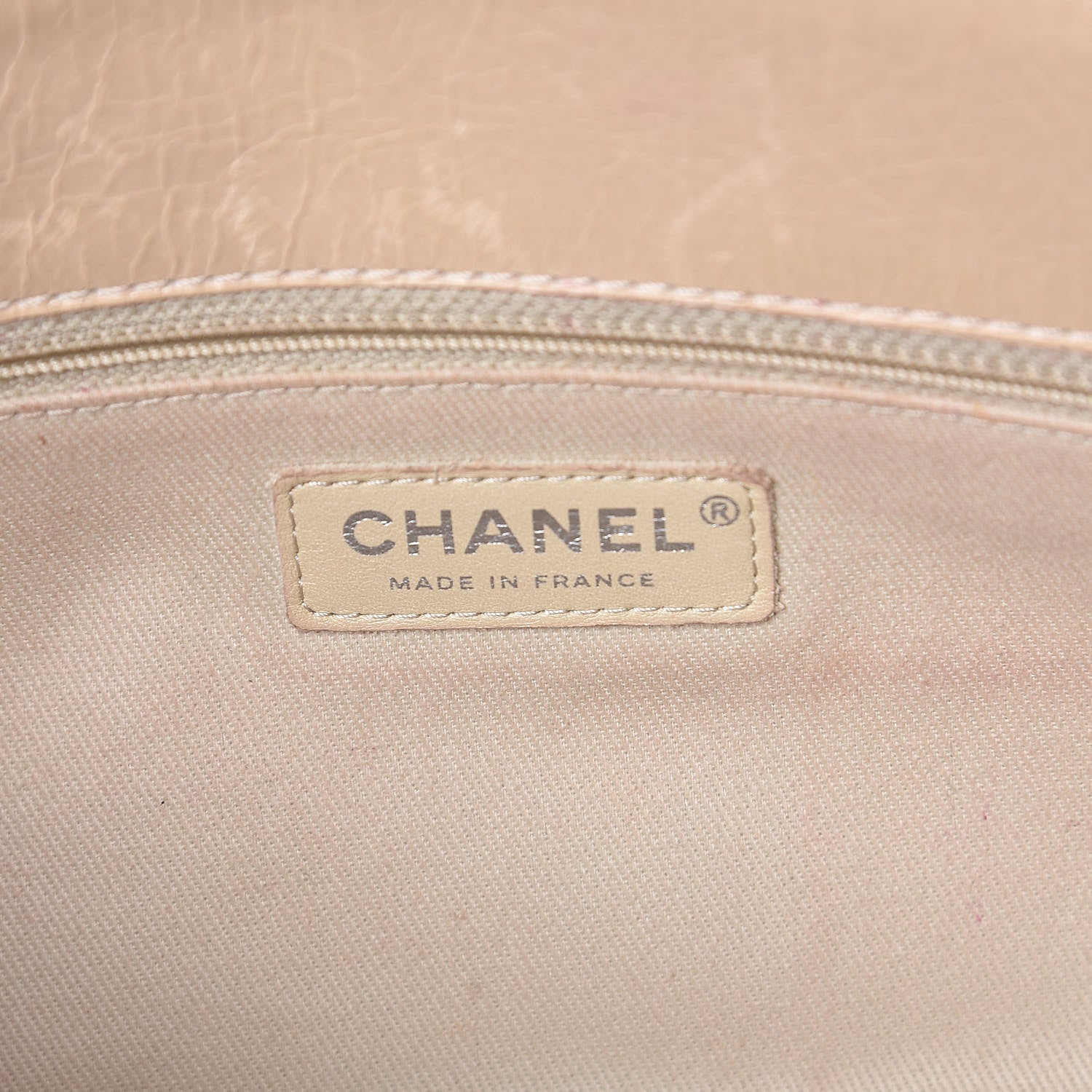 Chanel Glazed Calfskin Quilted Medium Lady Pearly Flap Light Beige 6 of 12