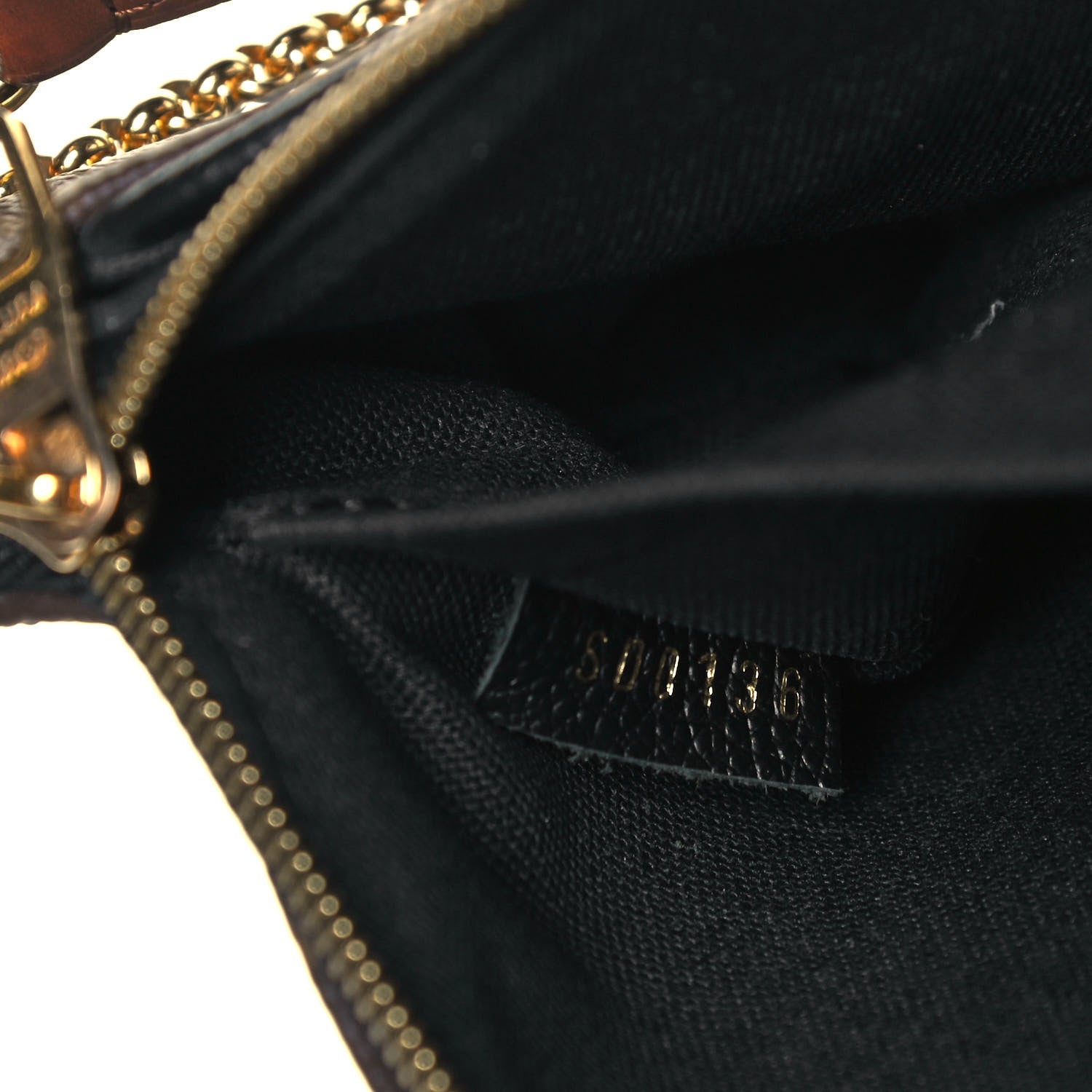 Louis Vuitton Monogram Pallas Clutch Black 7 of 9