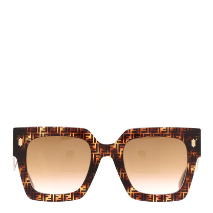 Fendi Acetate FF Sunglasses FF 0457/G/S Havana 2 of 7