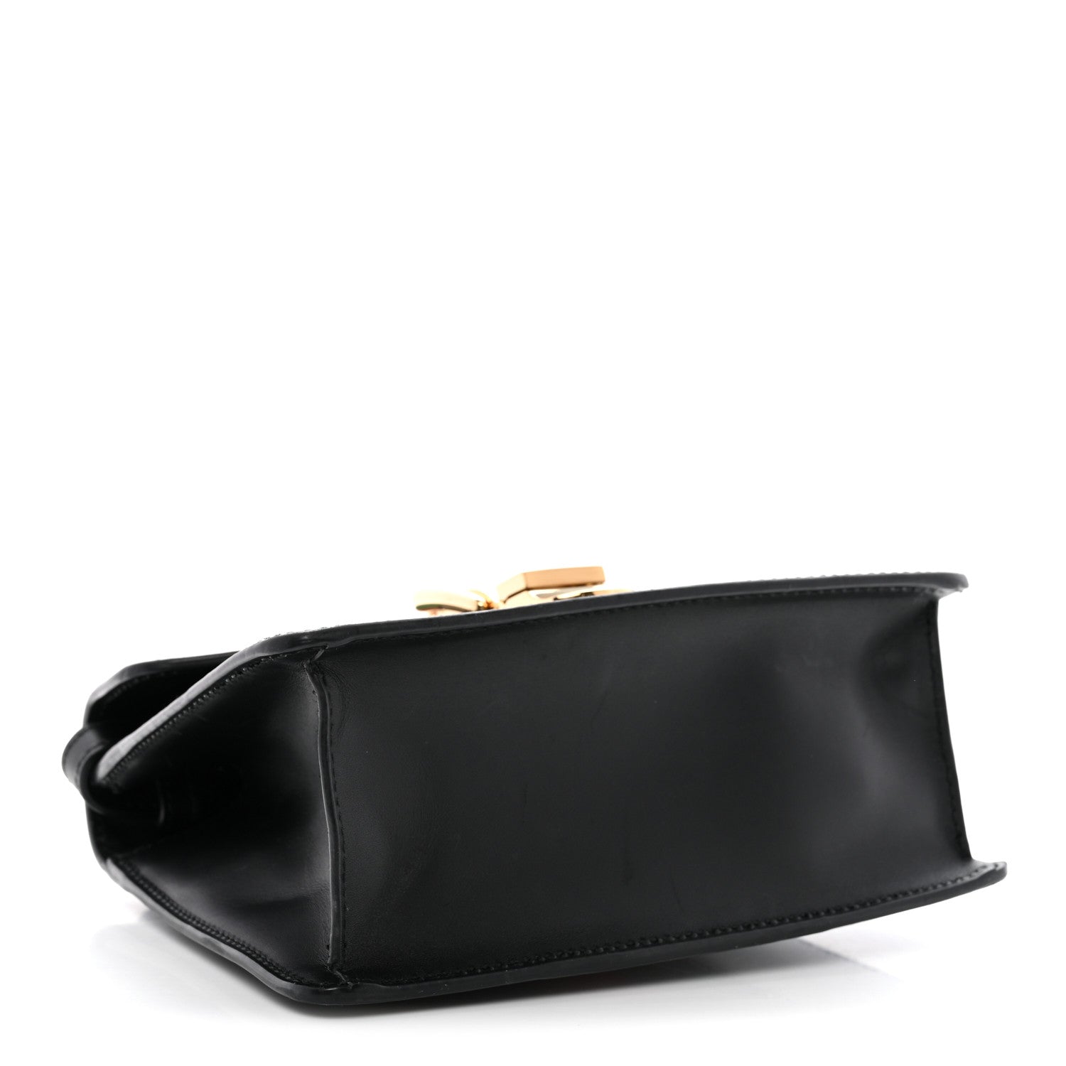Gucci Calfskin Mini Sylvie Top Handle Bag Black 4 of 14