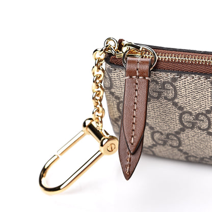 Gucci GG Supreme Monogram Key Case Brown 8 of 9