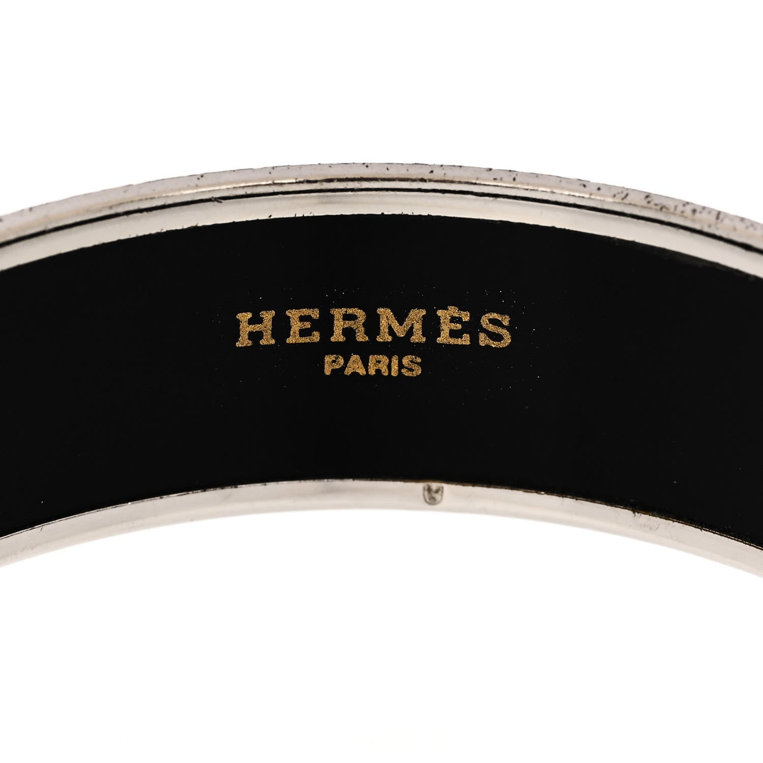 Hermes Enamel Printed Wide Sun Moon Stars Bracelet 70 4 of 6