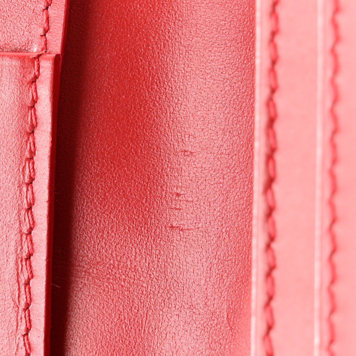 Lambskin Cannage Studded Lady Dior Card Holder Deep Red