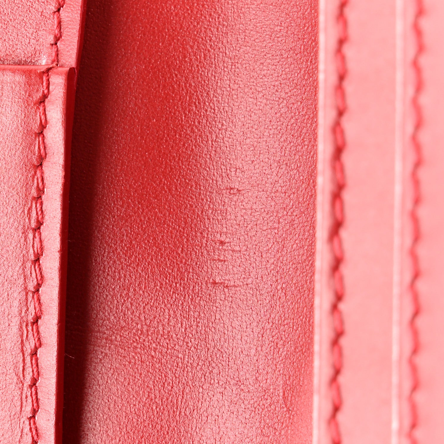 Christian Dior Lambskin Cannage Studded Lady Dior Card Holder Deep Red 8 of 10