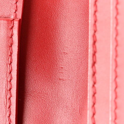 Christian Dior Lambskin Cannage Studded Lady Dior Card Holder Deep Red 8 of 10