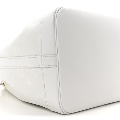 Louis Vuitton X SUN YITIAN Calfskin Monogram Petit Noe White 8 of 10
