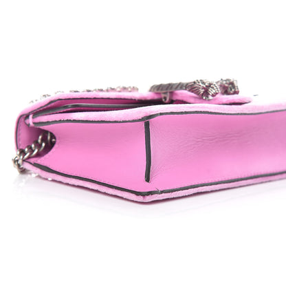 Gucci Velvet Crystal Super Mini Dionysus Shoulder Bag Malva 5 of 11