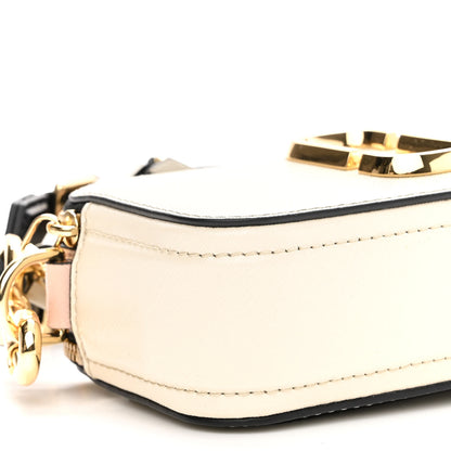 Marc Jacobs Saffiano Small Snapshot Camera Bag New Cloud White Multicolor 8 of 9