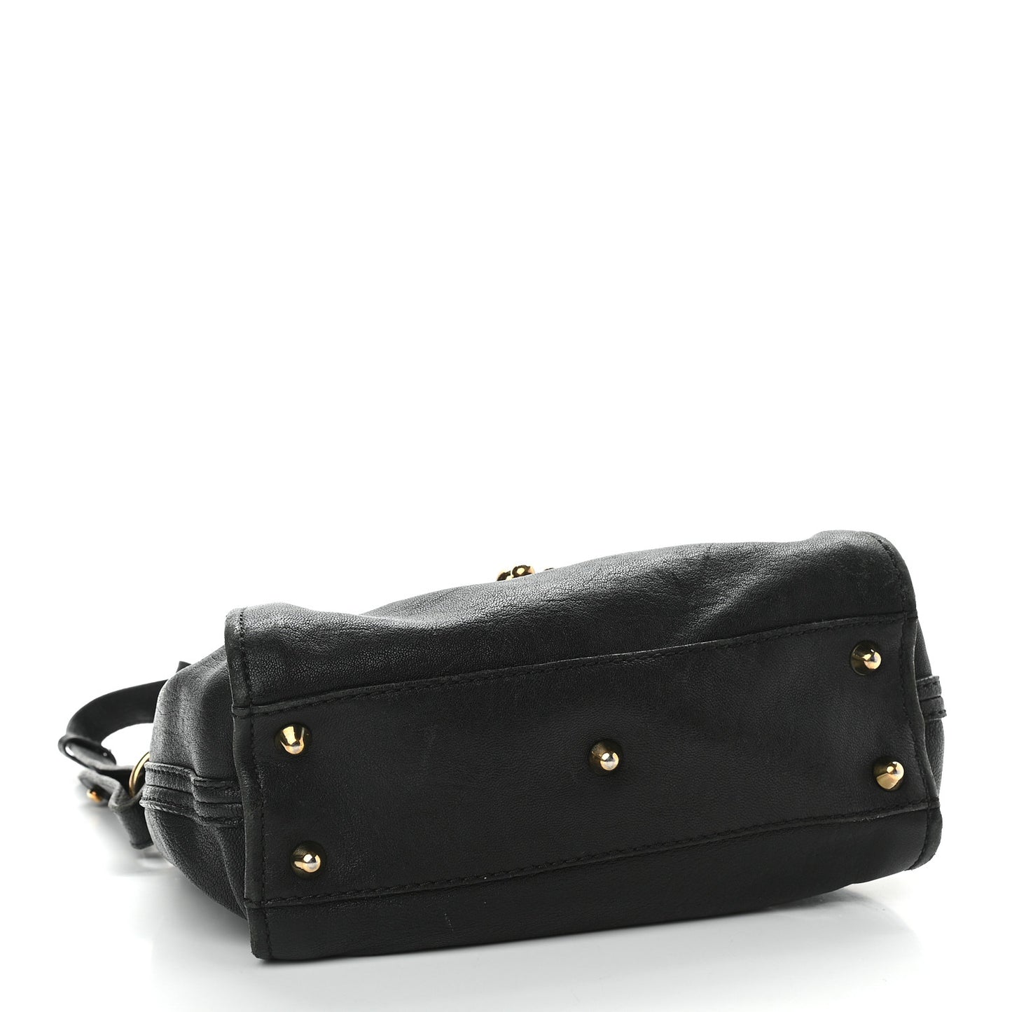 Calfskin Elsie Satchel Black