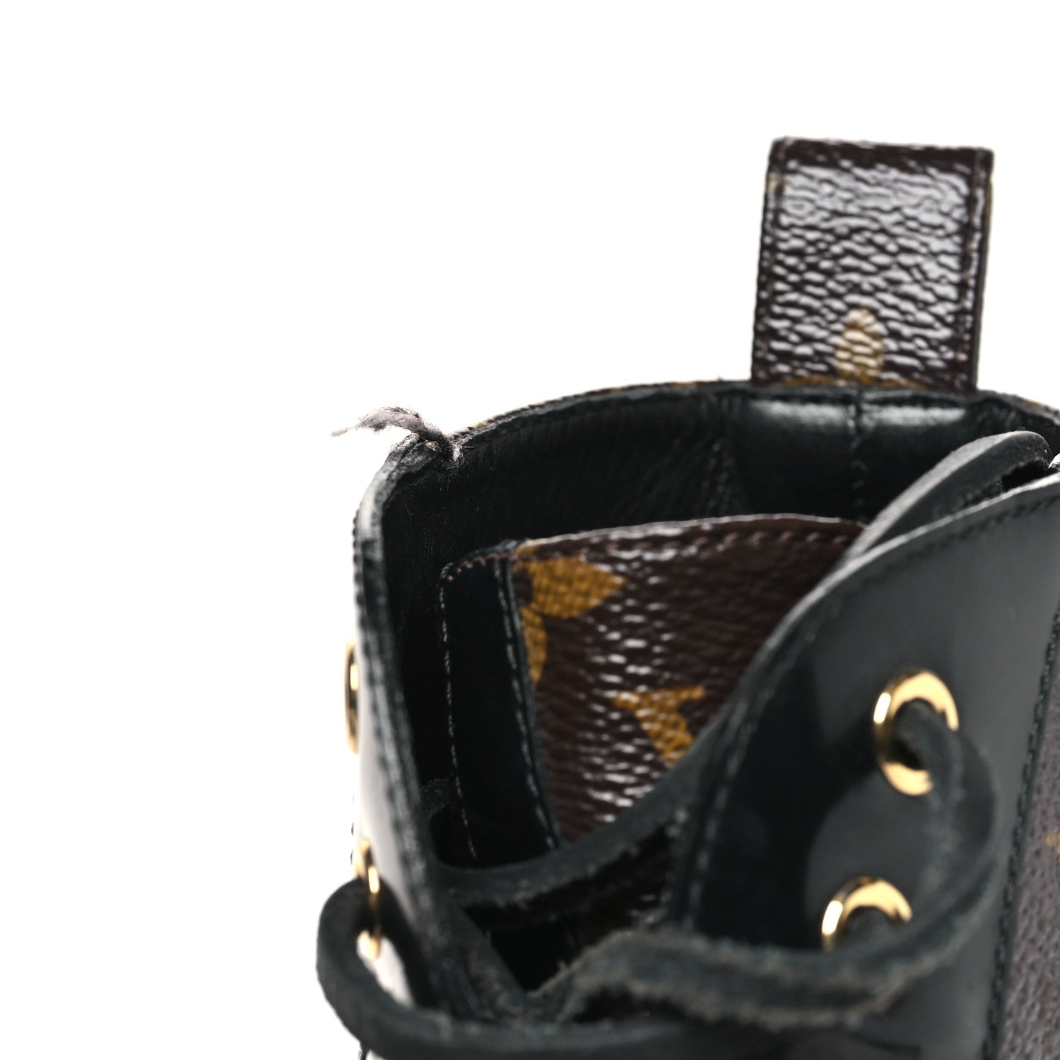 Louis Vuitton Patent Calfskin Monogram Star Trail Ankle Boots 38.5