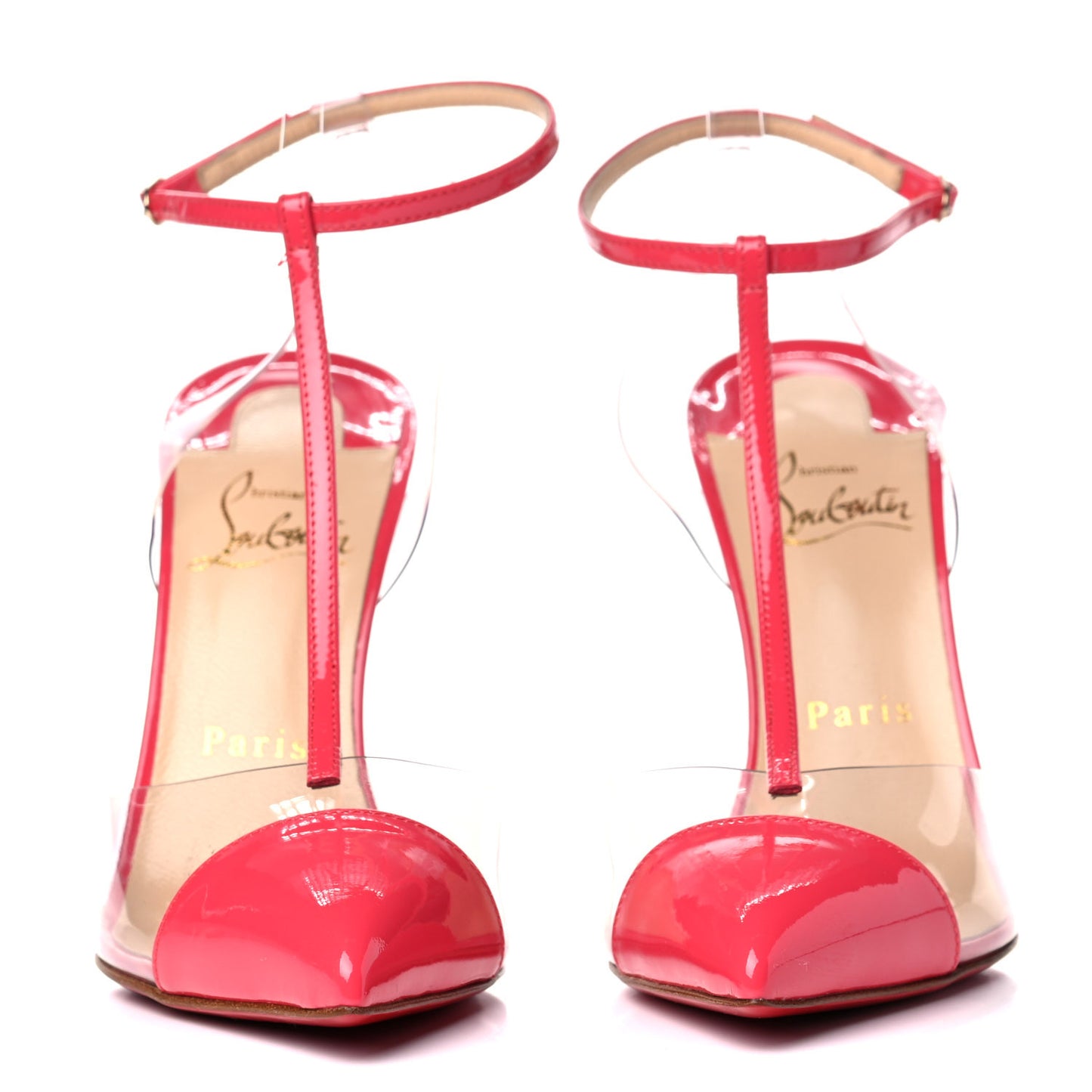 Patent PVC Nosy 100 Pumps 37.5 Begonia
