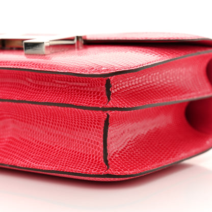Hermes Lizard Constance 18 Rose Extreme 10 of 11
