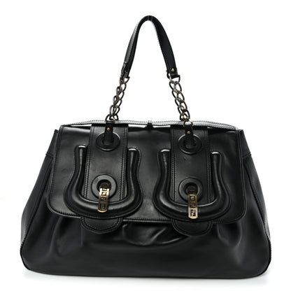 Fendi Cuoio Large B Bag Black 1 of 10