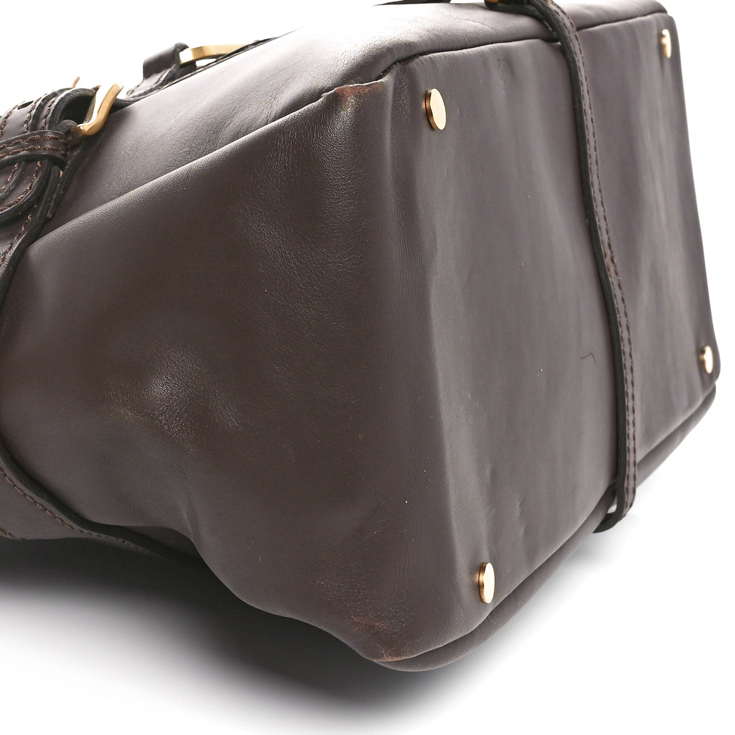 Jimmy Choo Calfskin Tulita Brown 8 of 10