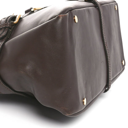 Jimmy Choo Calfskin Tulita Brown 8 of 10