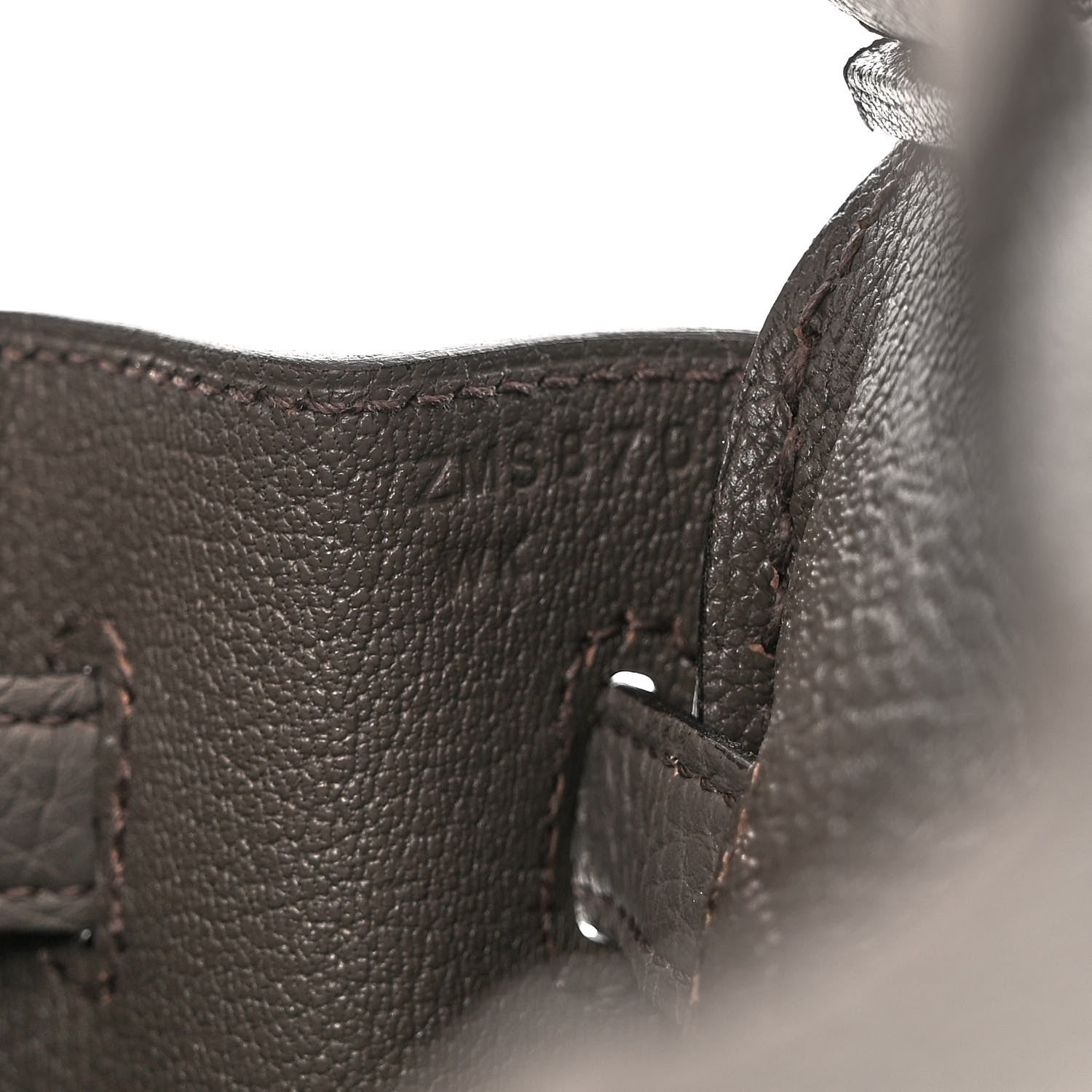 Hermes Togo Birkin 25 Etain 7 of 11