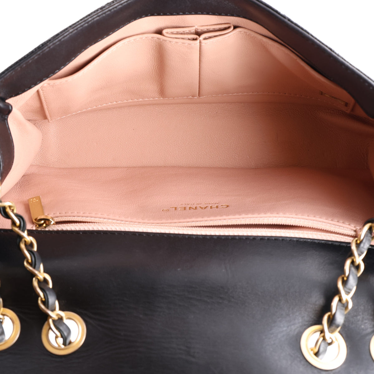 Chanel Caviar Quilted Medium CC Filigree Flap Black 4 of 9
