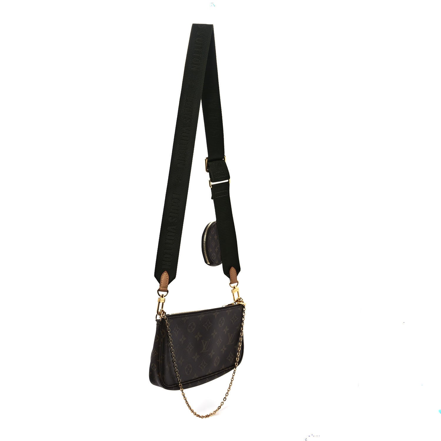 Louis Vuitton Monogram Multi Pochette Accessories Kaki 3 of 9