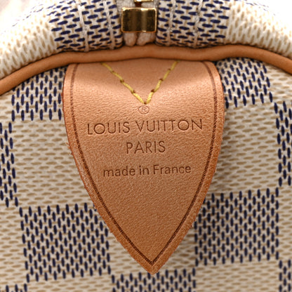 Louis Vuitton Damier Azur Speedy 30 6 of 14