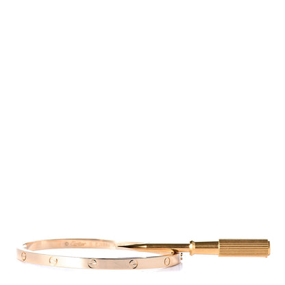Cartier 18K Yellow Gold Small LOVE Bracelet 15 5 of 6