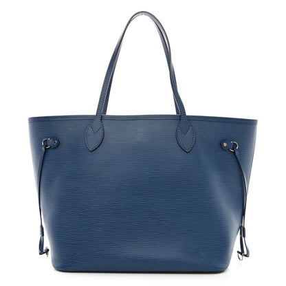 Louis Vuitton Epi Neverfull MM Indigo 3 of 11