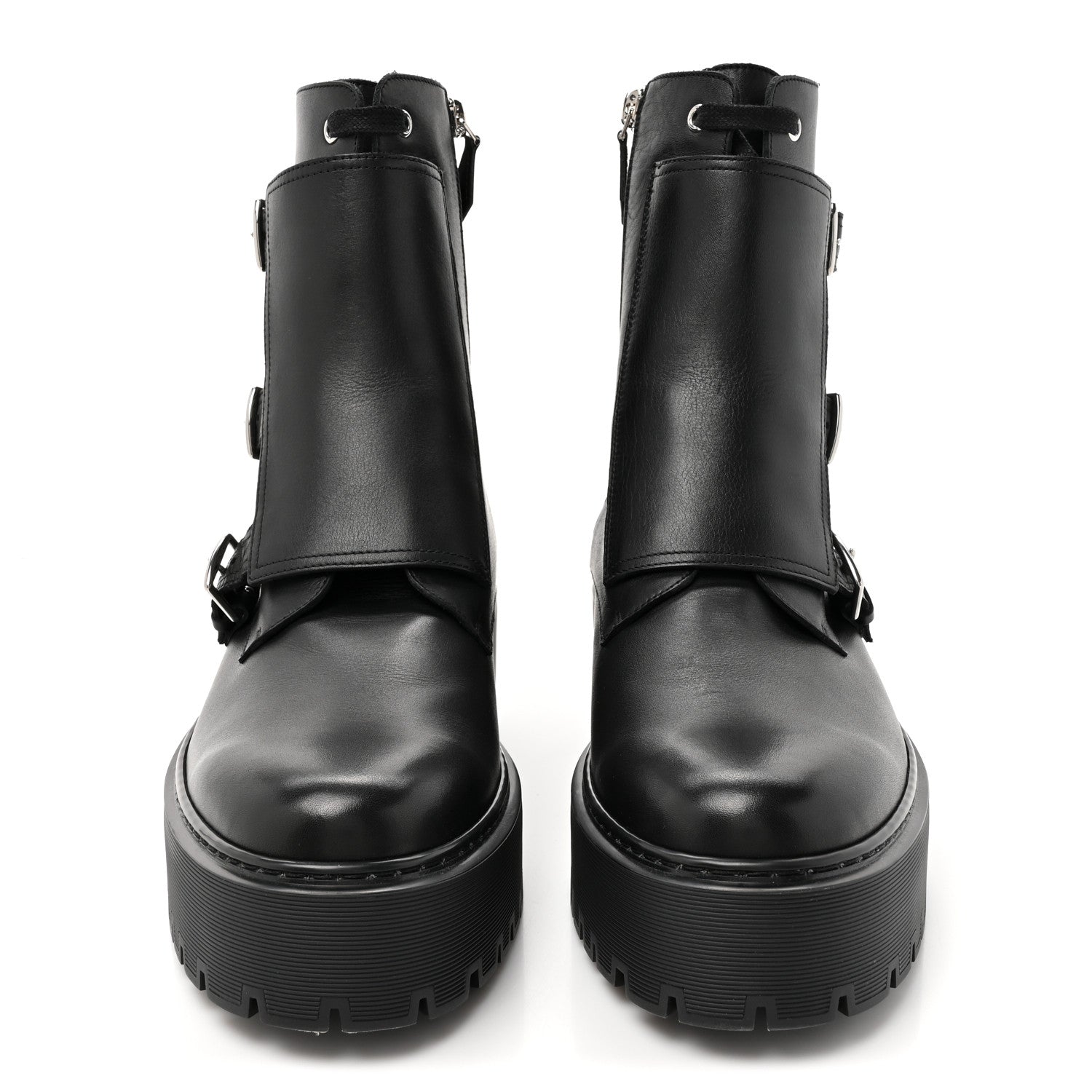 Hermes Calfskin Mens Hoodie Ankle Boots 41.5 Black 2 of 10