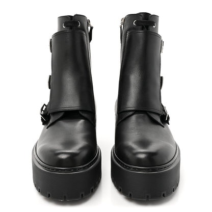 Hermes Calfskin Mens Hoodie Ankle Boots 41.5 Black 2 of 10