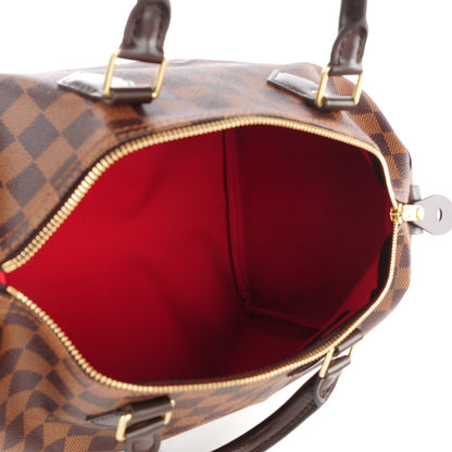 Louis Vuitton Damier Ebene Speedy 30 9 of 9