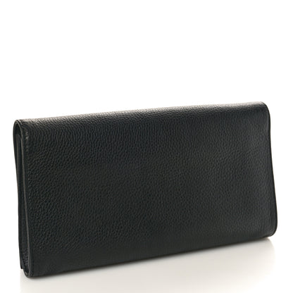 Gucci Pebbled Calfskin Medium Soho Clutch Black 3 of 9