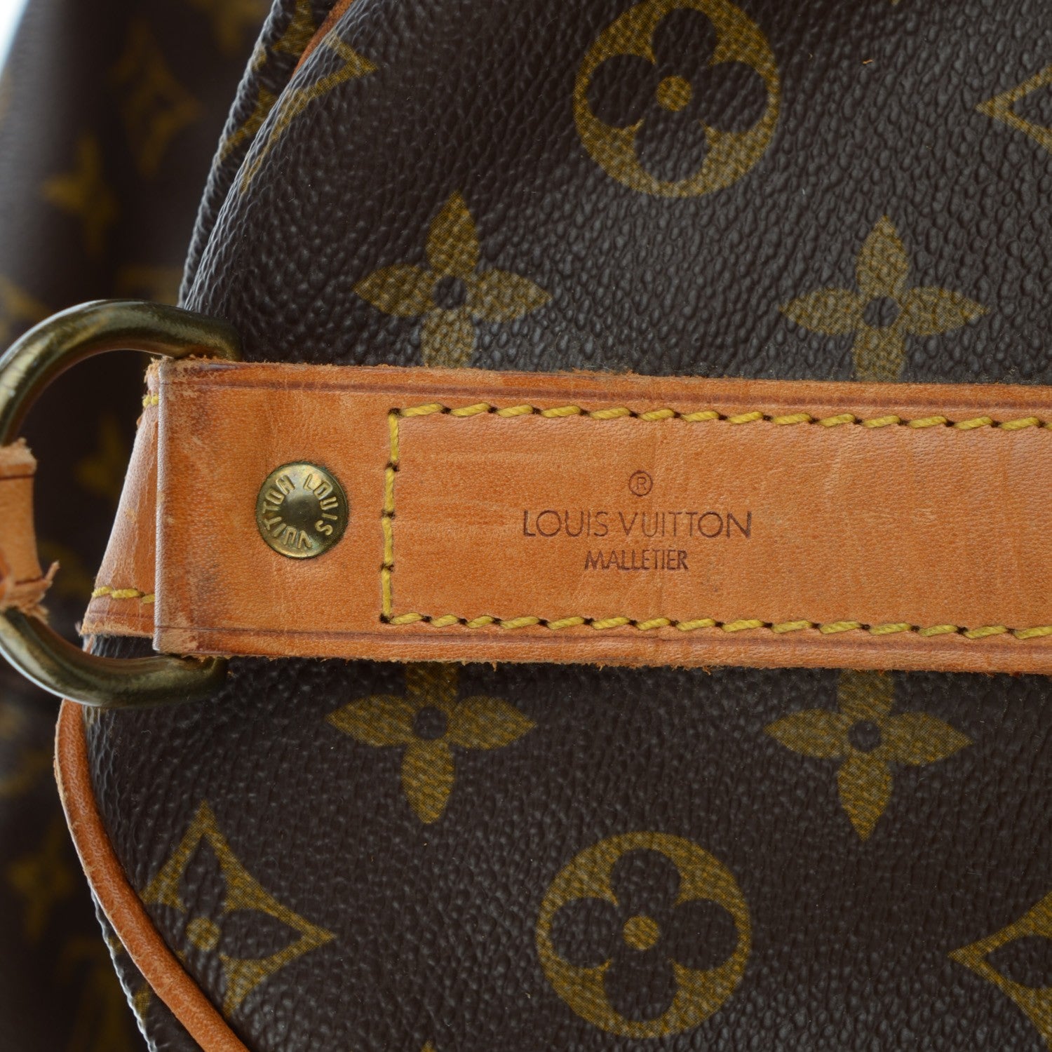 Louis Vuitton Monogram Keepall Bandouliere 55 10 of 12
