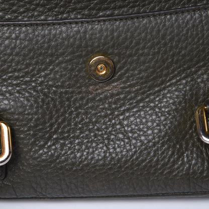 Prada Vitello Daino Messenger Bag Green 9 of 14