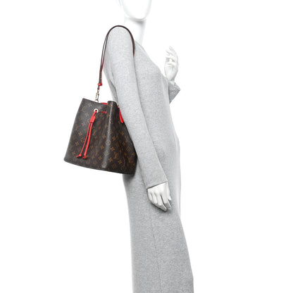 Louis Vuitton Monogram Neonoe MM Coquelicot 2 of 12