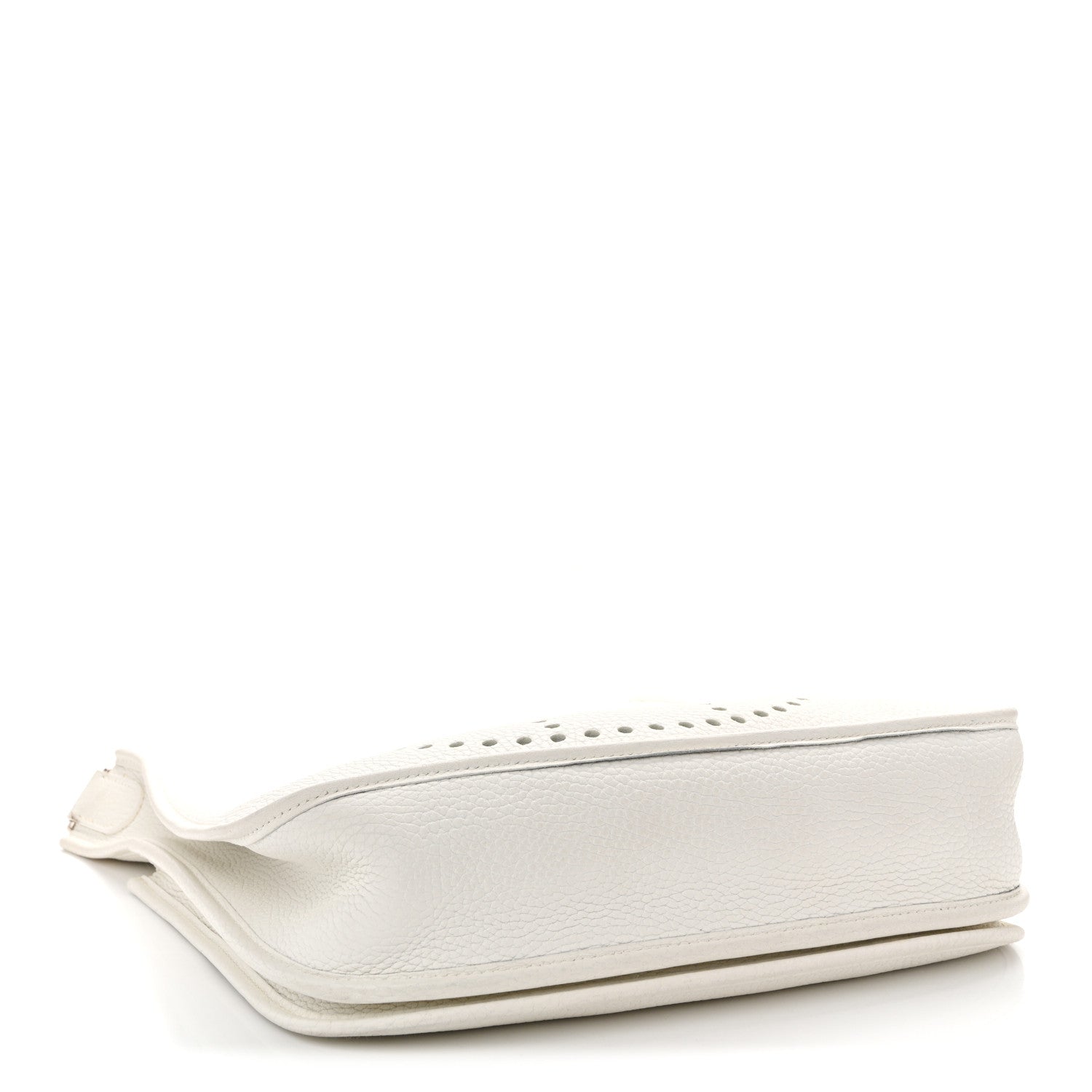 Hermes Taurillon Clemence Evelyne II PM White 4 of 13