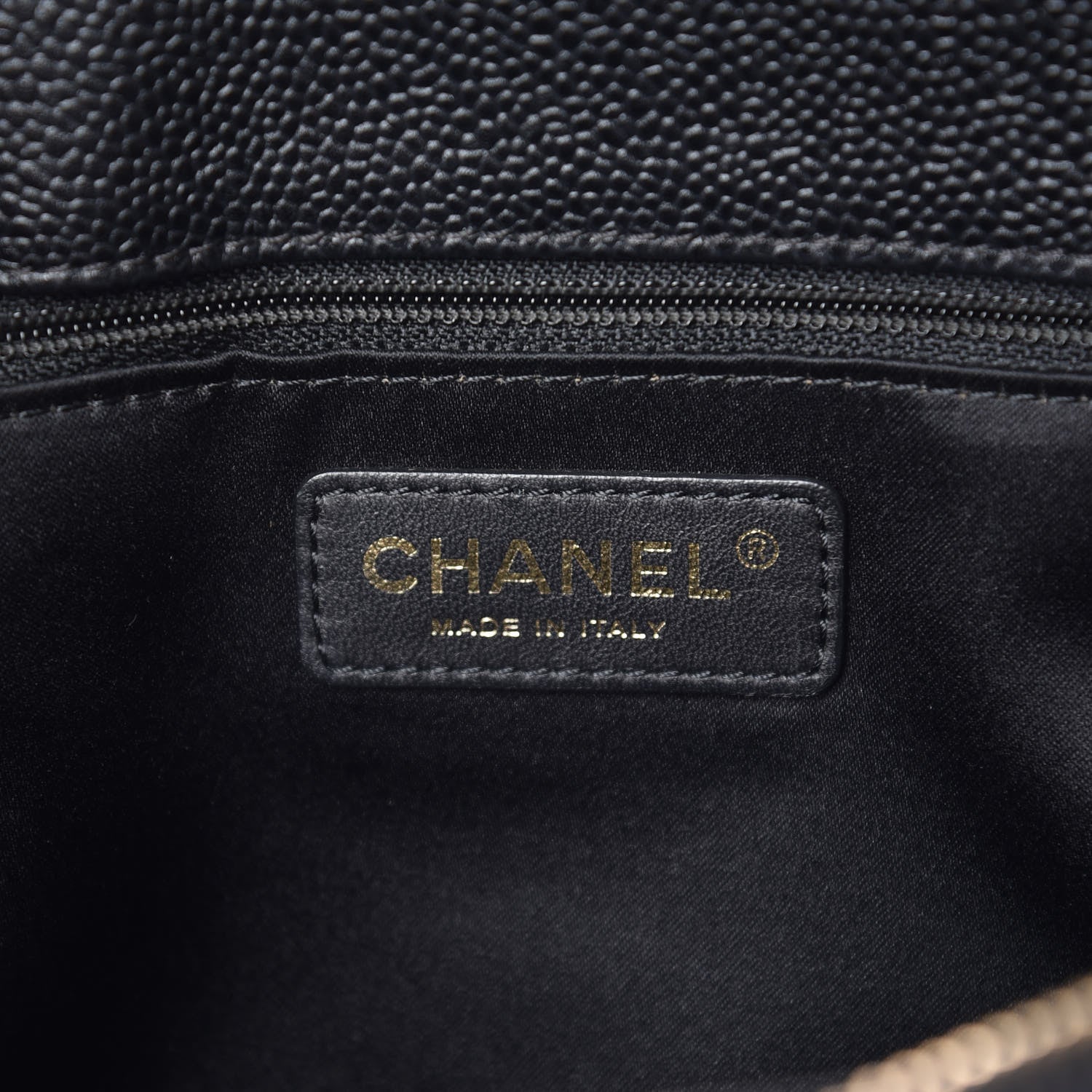 Chanel Caviar Quilted Grand Shopping Tote GST Black 6 of 7