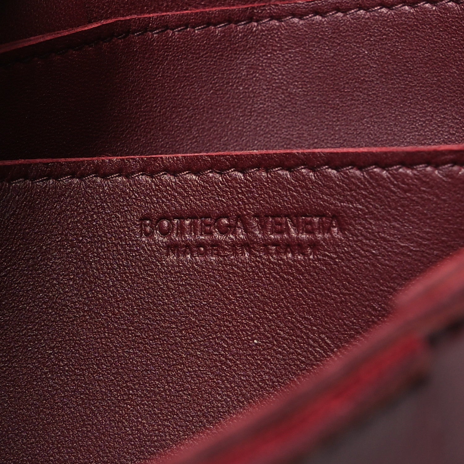 Bottega Veneta Lambskin Maxi Intrecciato Small Cassette Crossbody Bag Barolo 6 of 10