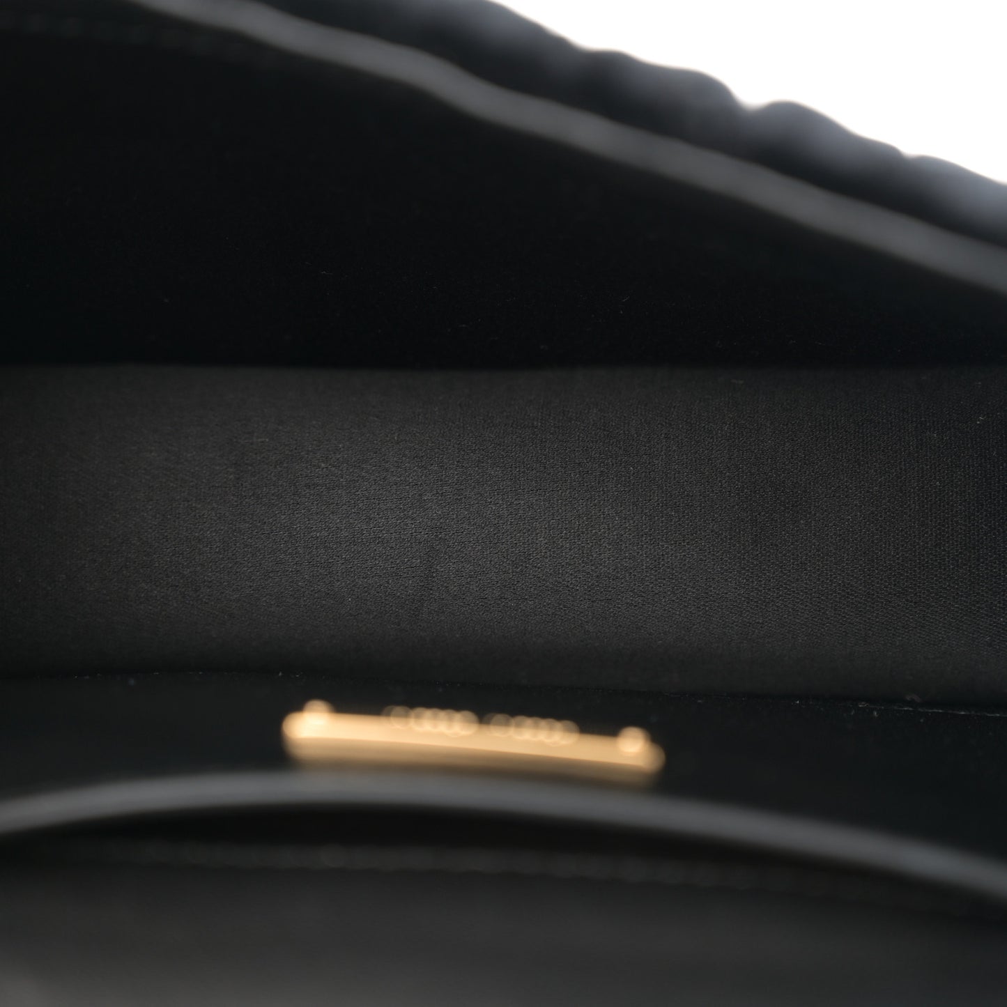 Velluto Crystal Embellished Shoulder Bag Black
