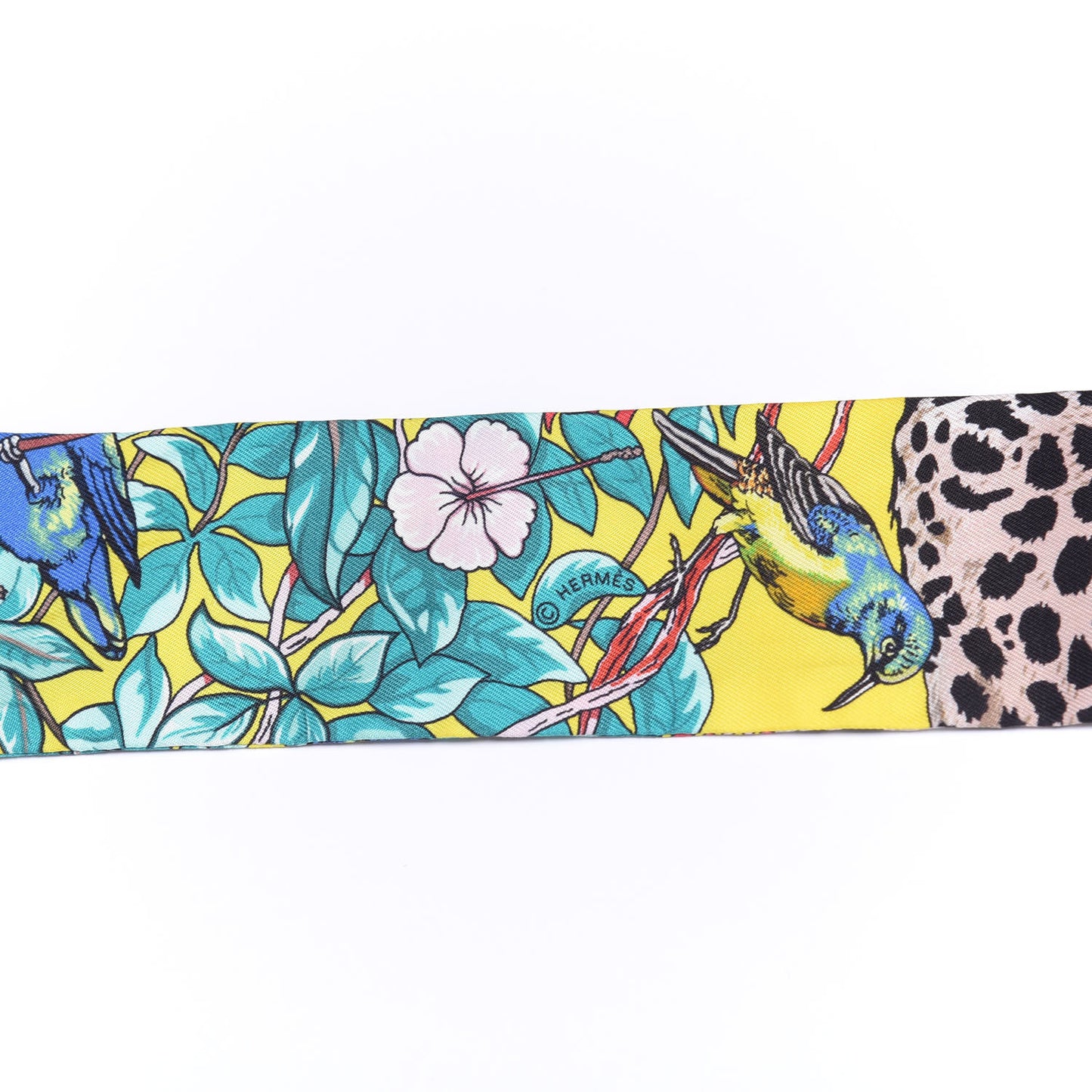 Silk Jungle Love Love Twilly Jaune Vif Canard